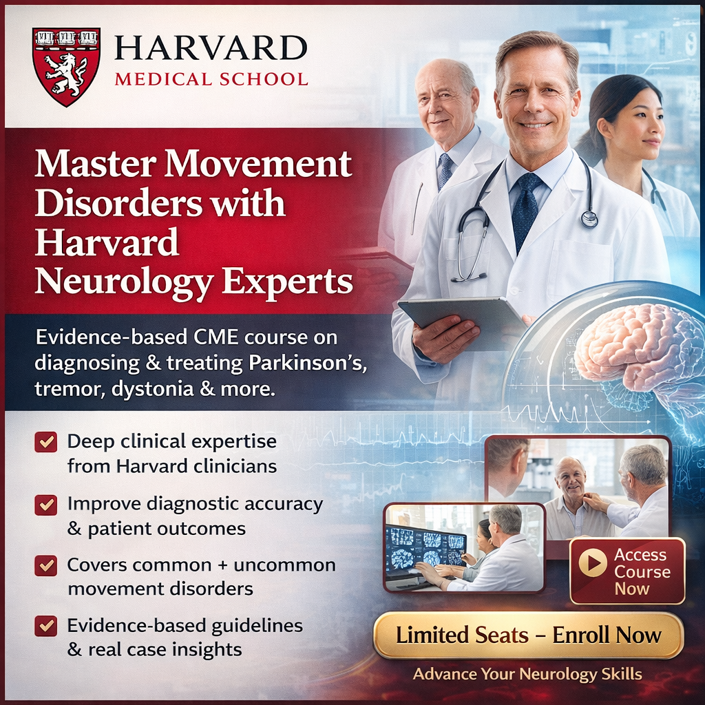 Harvard Movement Disorders: Current Concepts And Practice 2024 (Videos)