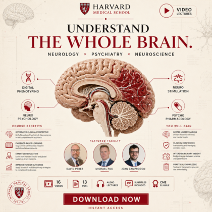 Harvard Brain Medicine Integrating the Clinical Neurosciences 2026